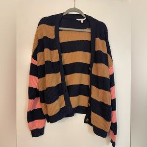 Striped cardigan
